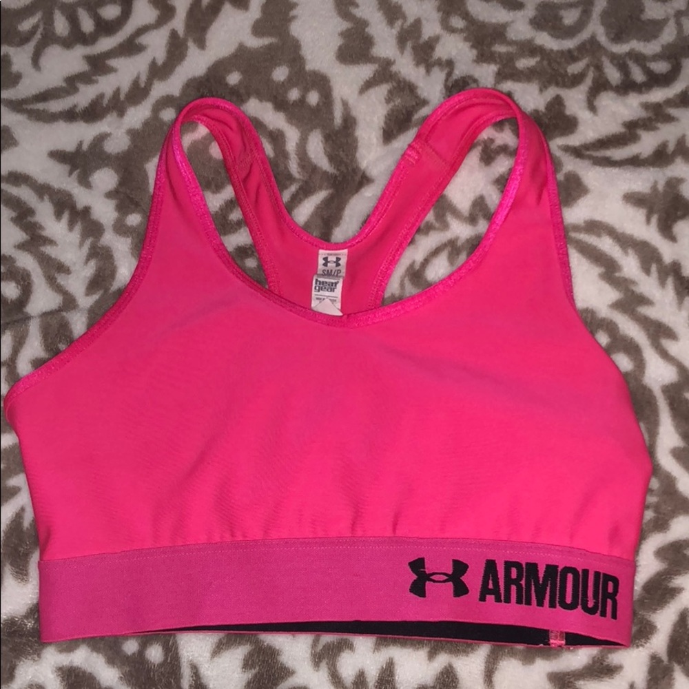 cute under armour sports bra